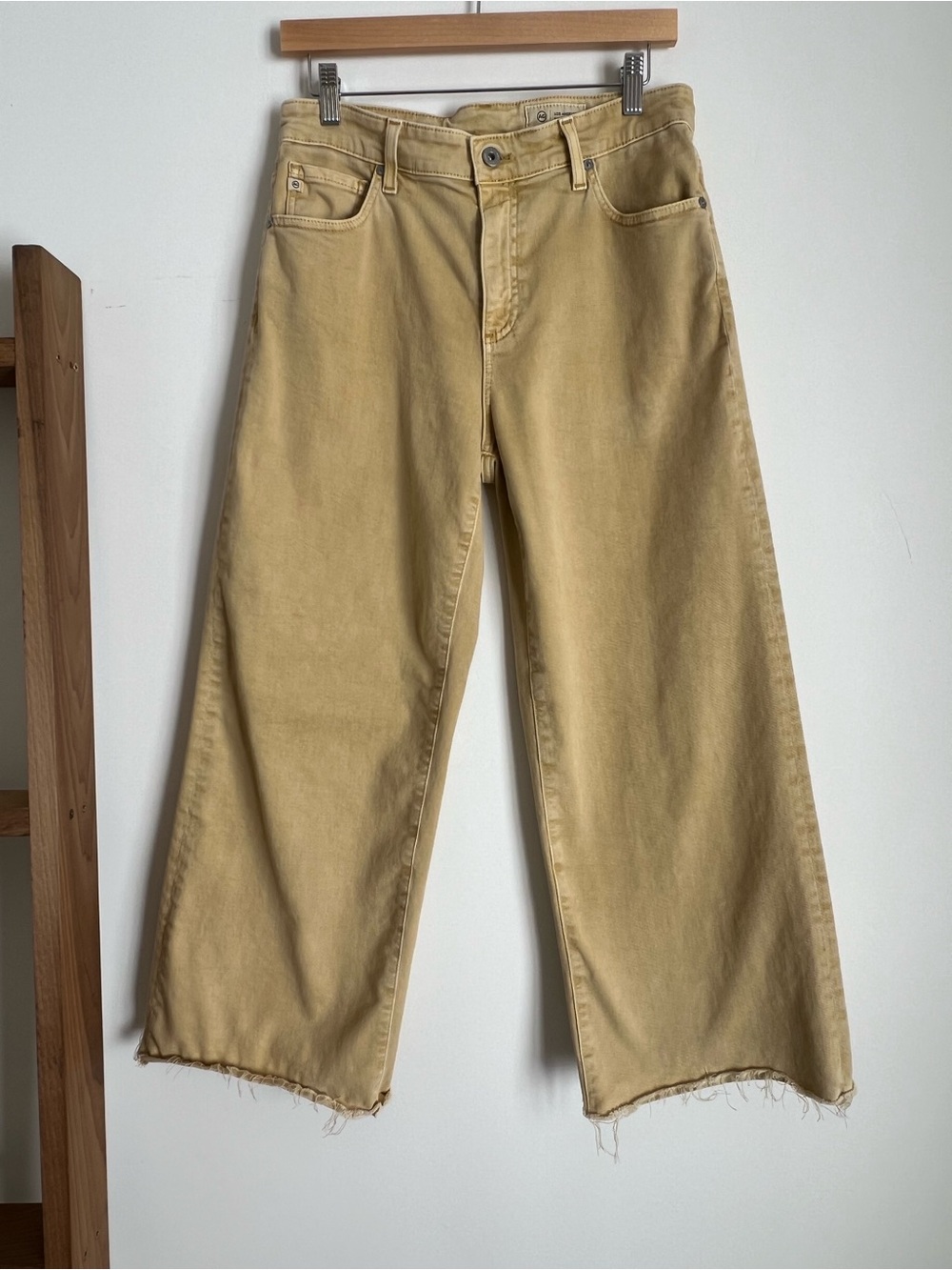 AG Sage High Rise crop wide leg jeans - Picture 2 of 9